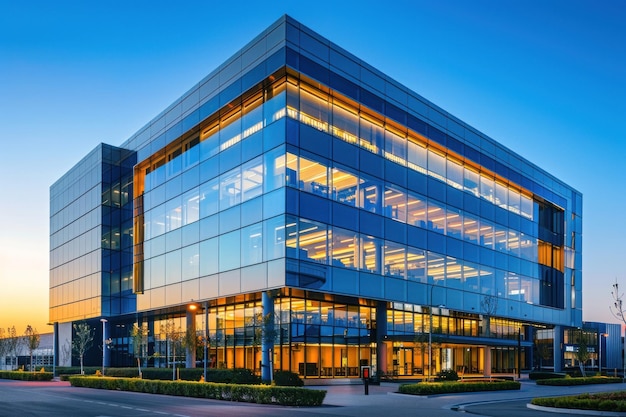 Fancy office building